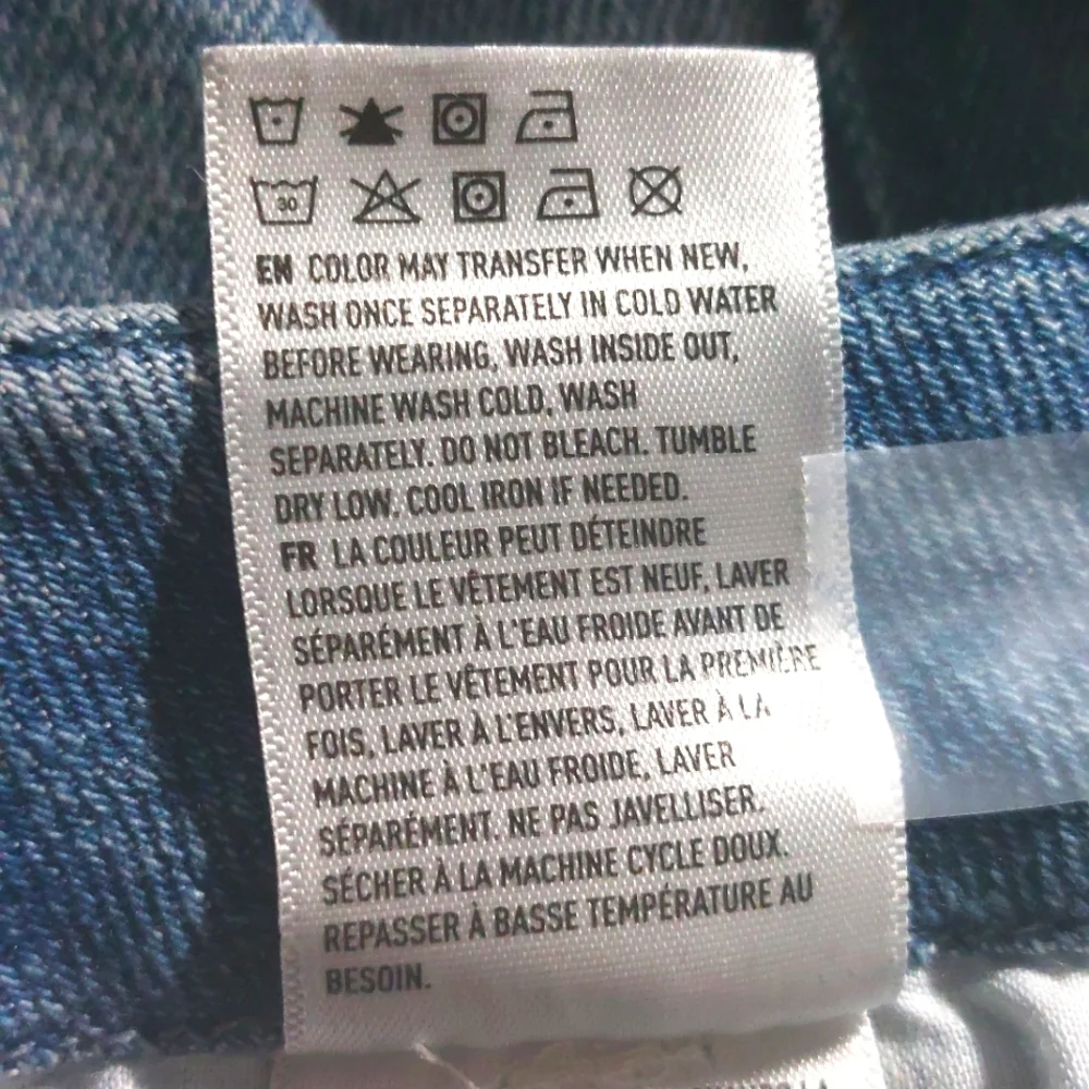 American Eagle Outfitters High Rise Blue Jeans - Picture 14 of 14